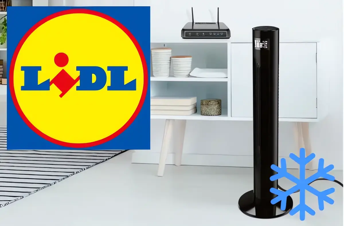 LIDL sloupový ventilátor sleva