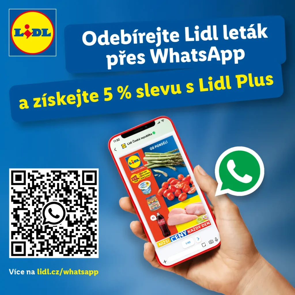 LIDL WhatsApp letáky