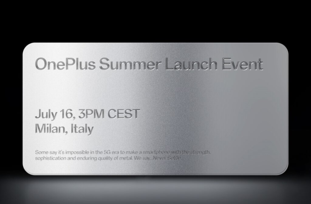 OnePlus event 16. července