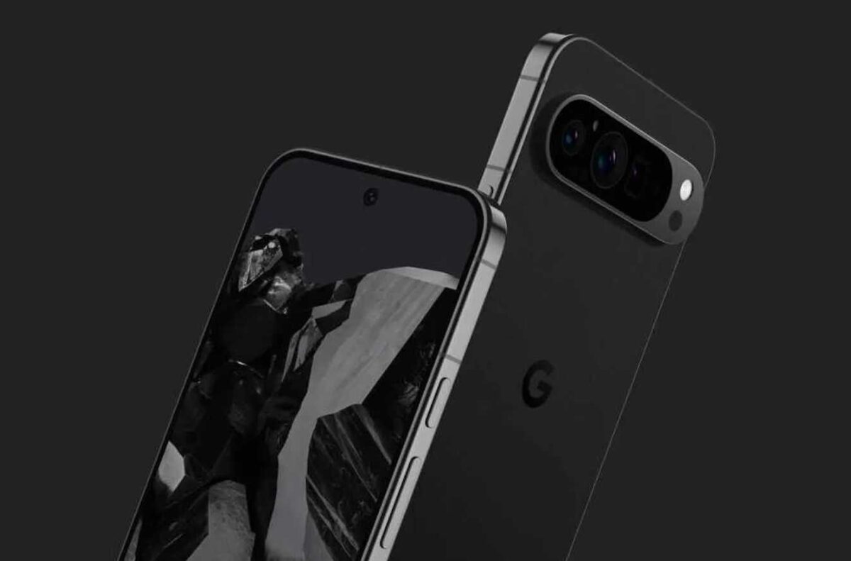 Google Pixel 9 displej