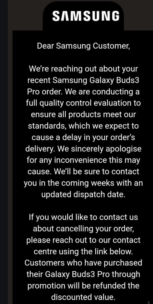 Email Samsung stažení z prodeje