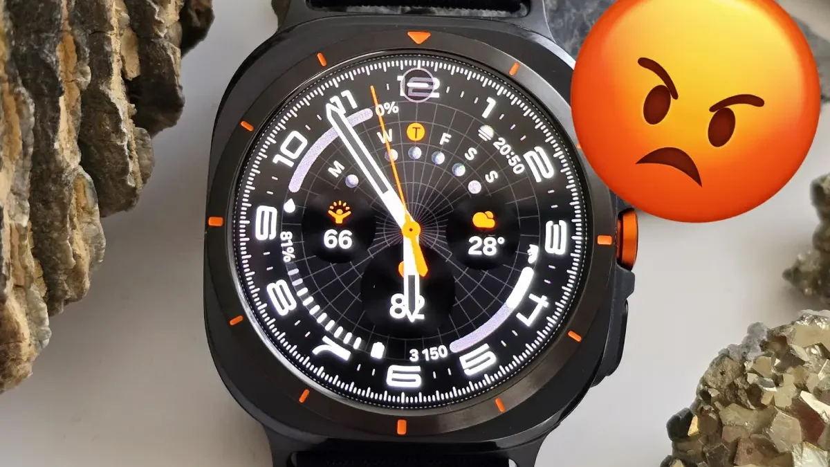 Má Samsung další problém? U Galaxy Watch Ultra za 17 tisíc se uživateli odlupuje barva