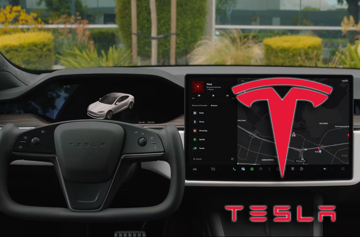 tesla software aktualizace