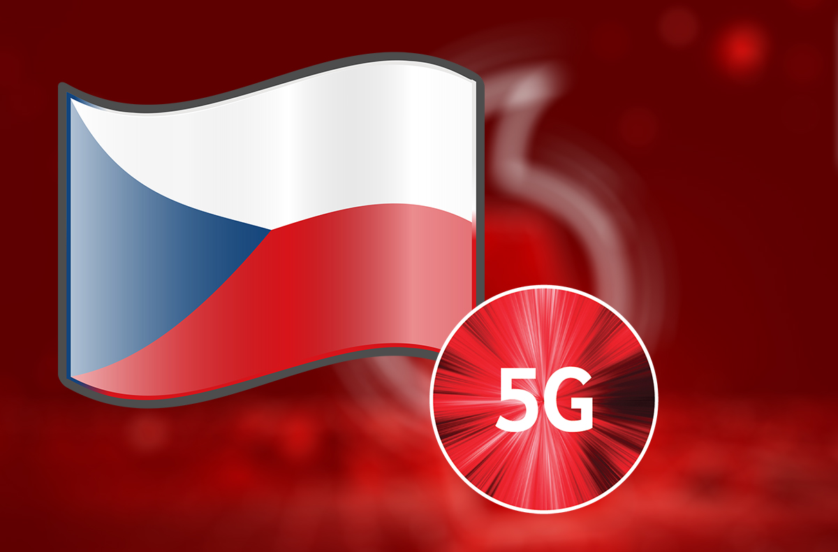 vodafone 5g síť česko