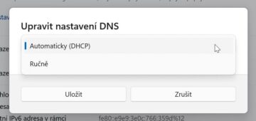 Windows 11 nastavení sítě
