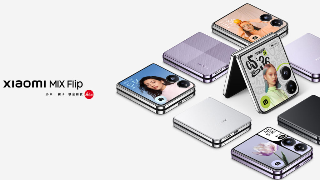 xiaomi mix flip design