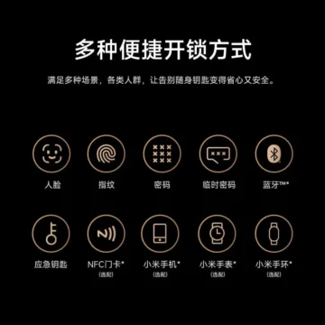 Xiaomi Smart Door Lock 2 Face Recognition Version (3)