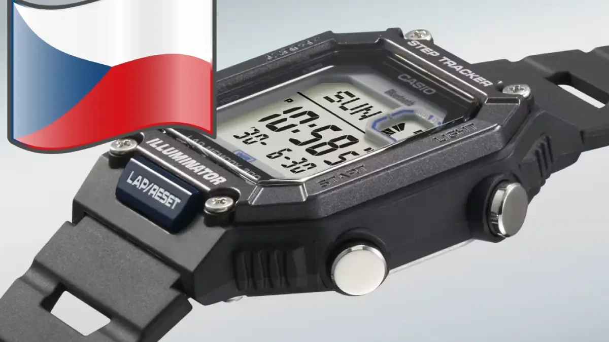 Casio v Česku prodává digitální hodinky, které propojíte s mobilem. Cena vás potěší