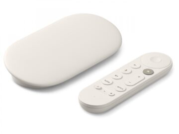 Google TV Streamer (4K) Porcelain