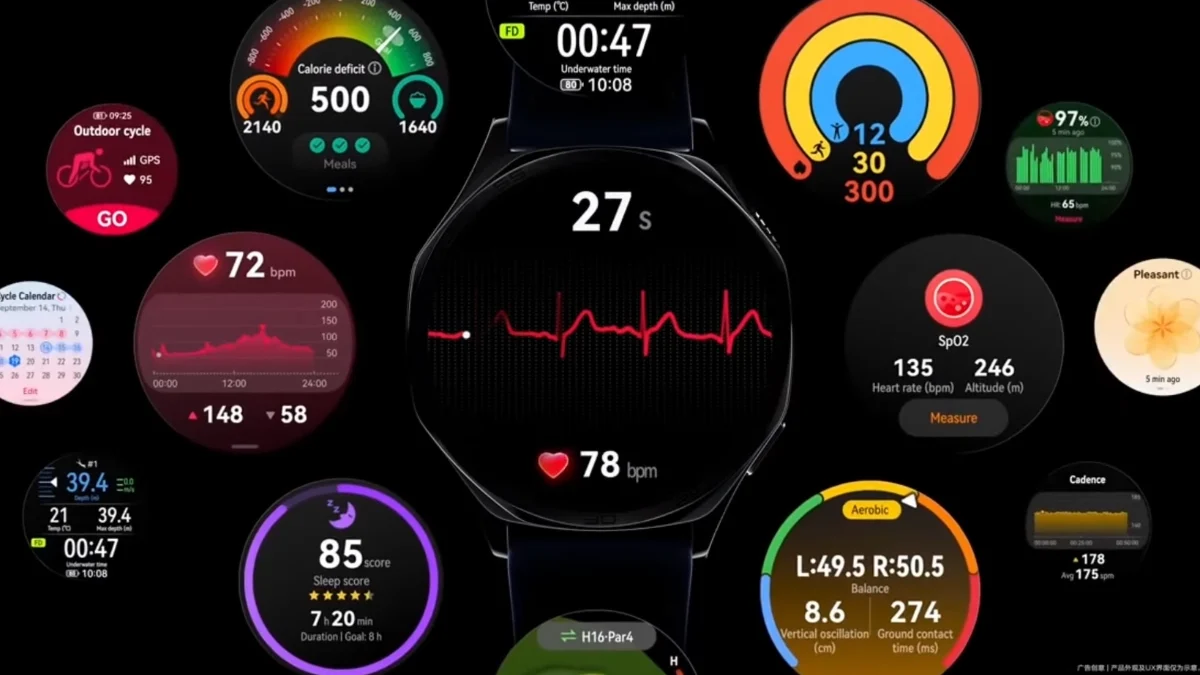 Huawei Watch GT5 potěší rychlejším a přesnějším měřením. Vyjdou už brzy