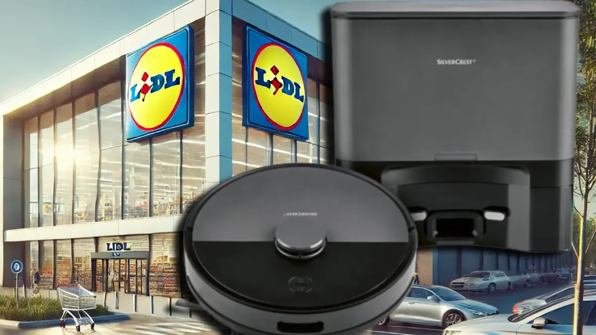 LIDL prodává nový robotický vysavač. Propojíte ho s mobilem a od ostatních se výrazně liší