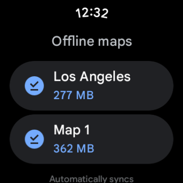 Offline-Google-Maps-Wear-OS-3