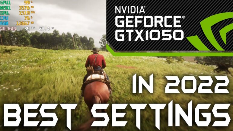 Red Dead Redemption 2 | GTX 1050 | BEST OPTIMIZED SETTINGS | in 2022 | #gtx1050