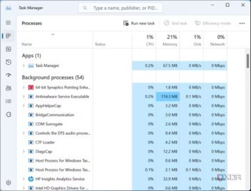 Task manager Tiny 11