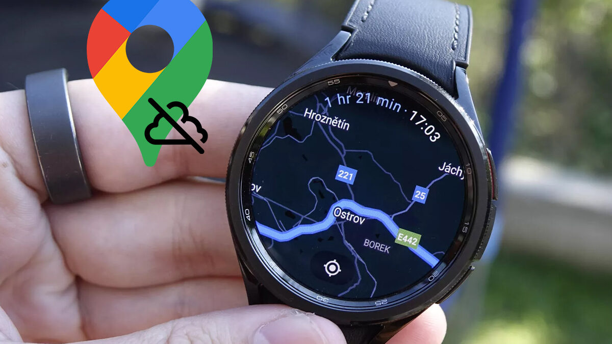 Navigace bez internetu! Google Mapy na Wear OS nově pustíte i offline