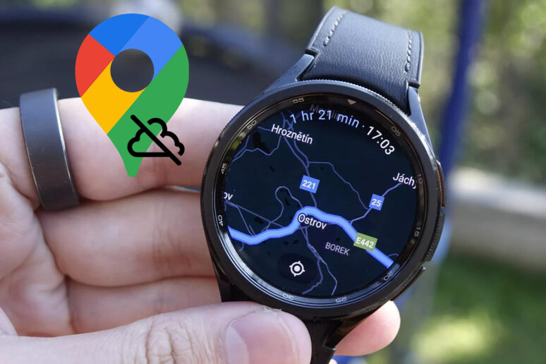 wear os offline mapy google