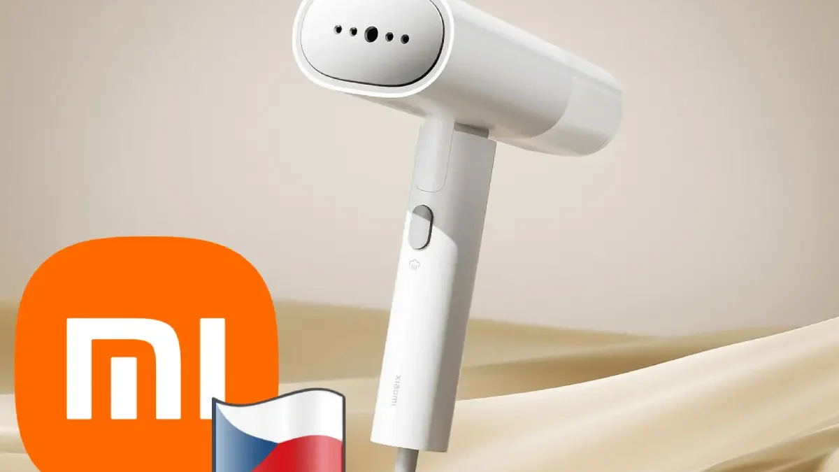 Žehlení snadno a rychle: Xiaomi do Česka přineslo levný ruční napařovač oděvů