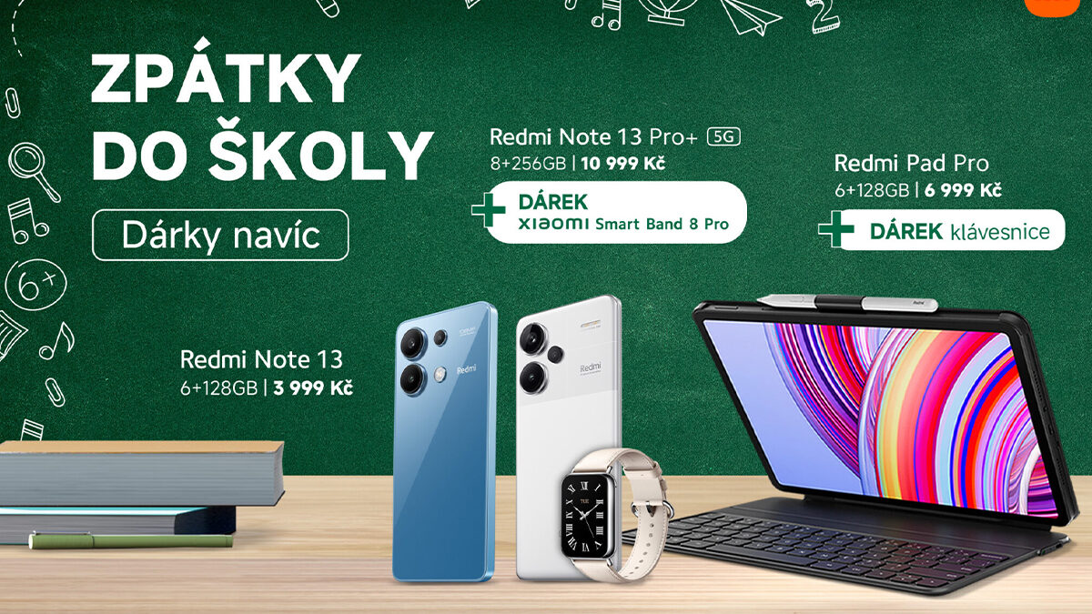 Zpátky do školy: Xiaomi láká na výhodné nabídky a nabízí slevy nejen pro školáky