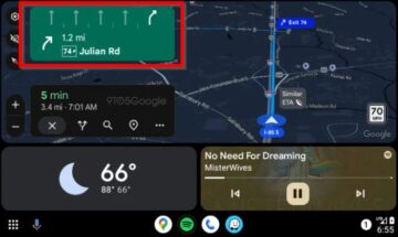 android auto mapy google pruhy (2)