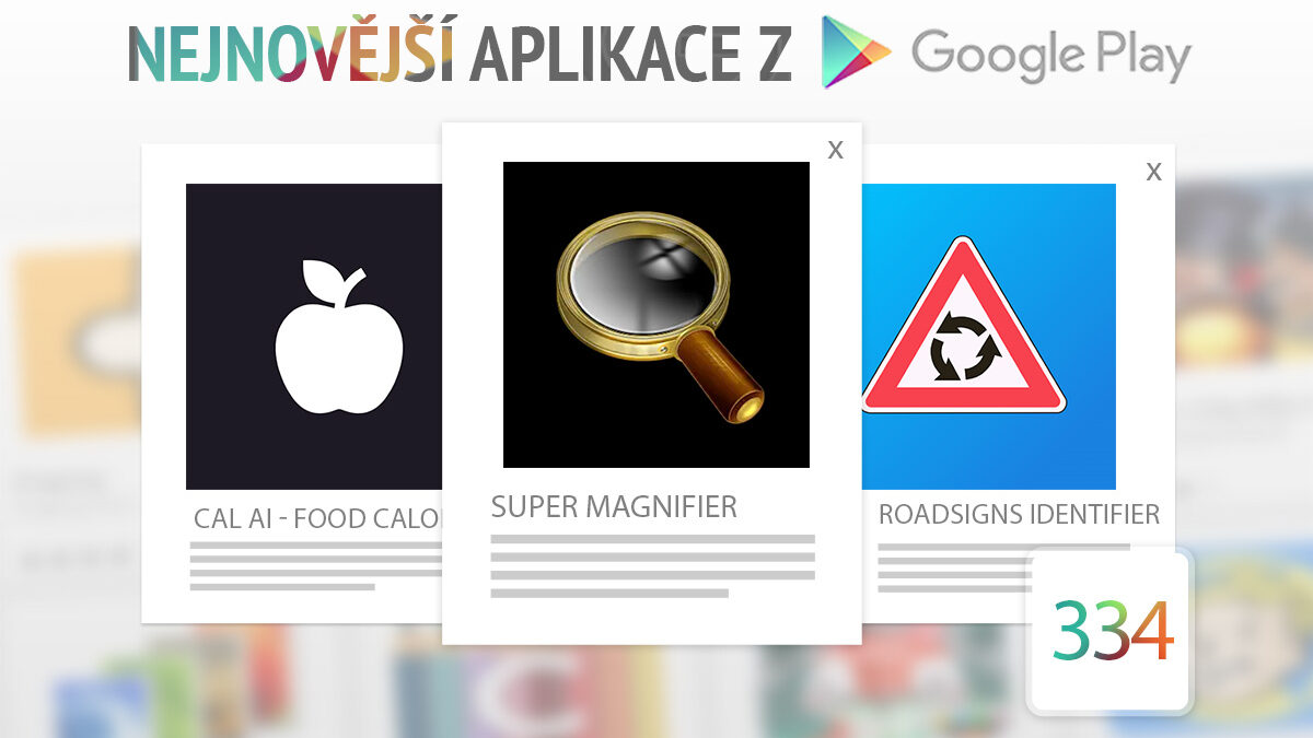 Nejnovější aplikace z Google Play #334: elektronická lupa a poznávání dopravních značek