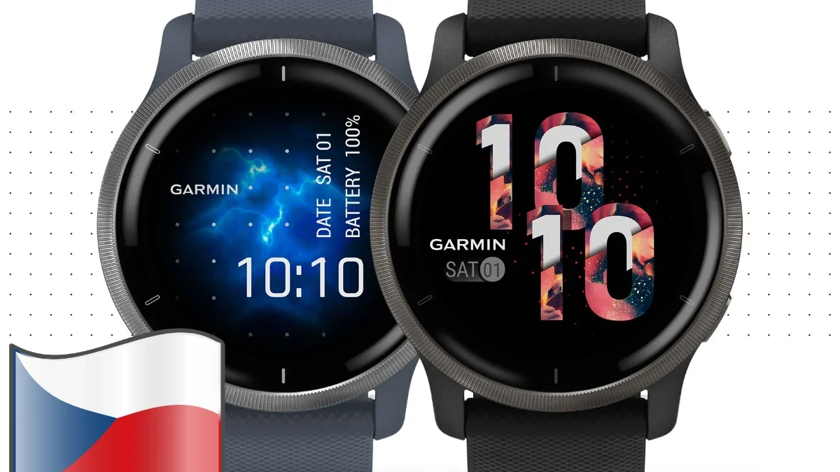 Garmin Venu 2 pořádně zlevnily! Skvělé hodinky pro méně náročné mají AMOLED a vydrží 11 dní