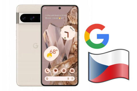 Google Pixel 8 sleva