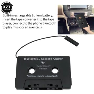 Kazeta s Bluetooth receiverem AliExpress auto audio