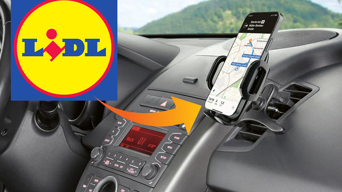 Řidiči, LIDL má ve výprodeji skvělý držák na mobil! Rozdává k němu i nabíječku