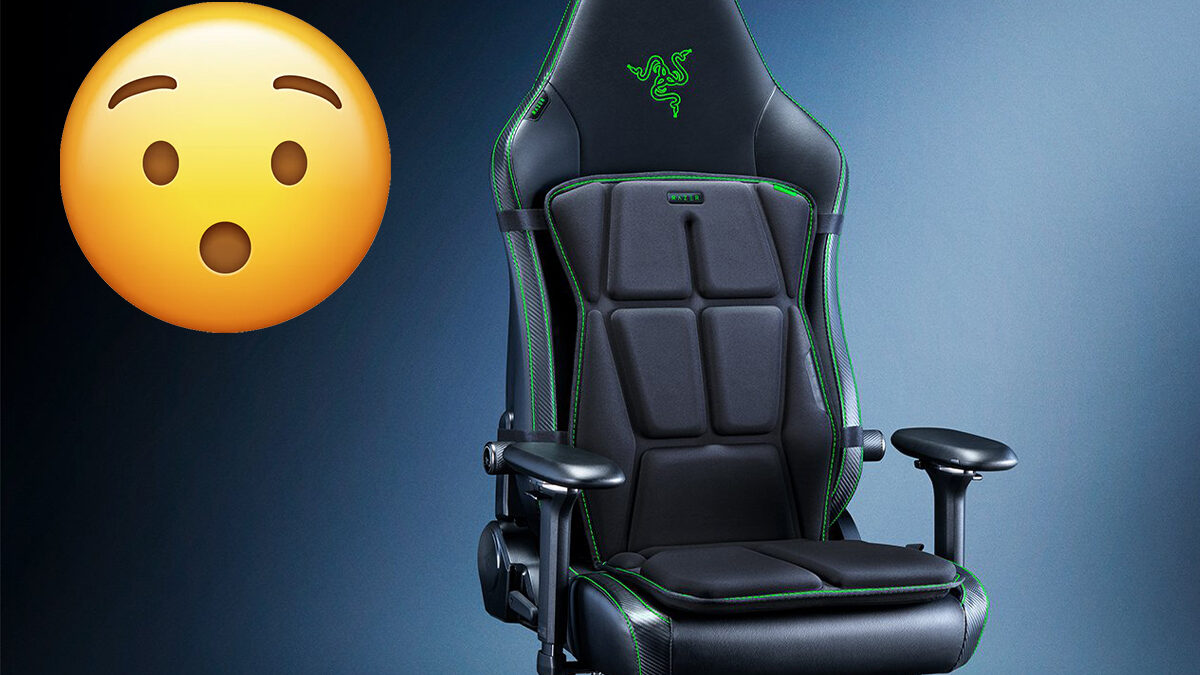 Budoucnost hraní? Podsedák Razer Freyja slibuje pohlcující zážitek