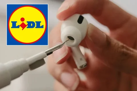 Lidl sada na čistění sluchátek