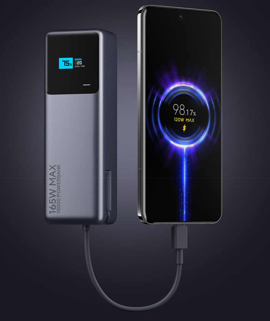 Xiaomi 165W powerbanka