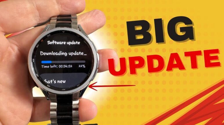 One UI 6 Watch Big Update: Galaxy Watch 4/5/6!