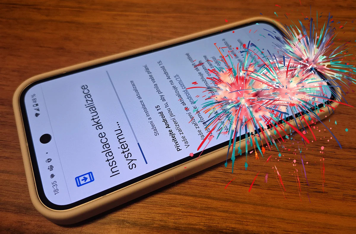 Aktualizace na Android 15