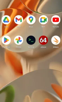 Android Linux Terminál