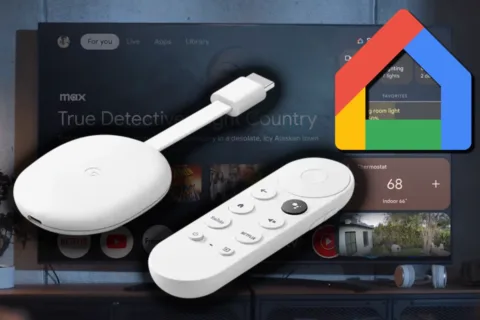 chromecast with google tv google home nahled