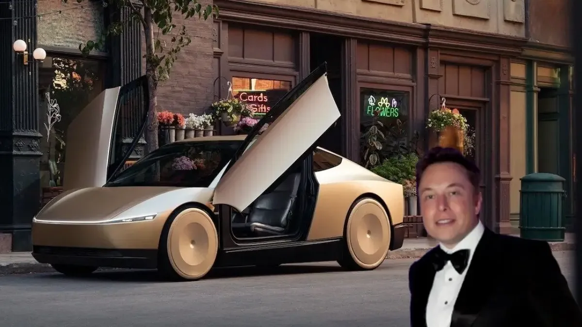 Musk představil robotaxík bez volantu i pedálů, jezdit má za 2 roky