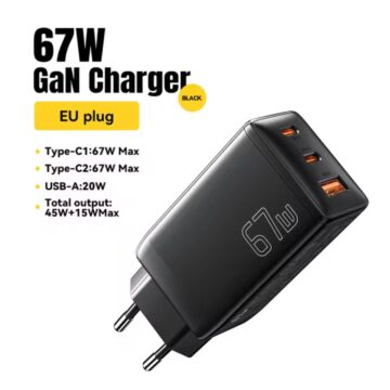 Essager 67W GaN nabíjecí adaptér