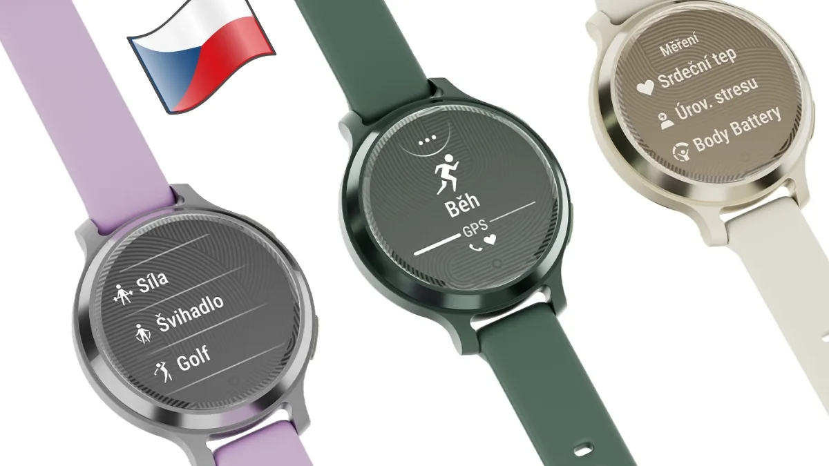 Garmin do Česka přinesl elegantní dámské hodinky Lily 2 Active. Mají GPS, 9denní výdrž a lepší funkce