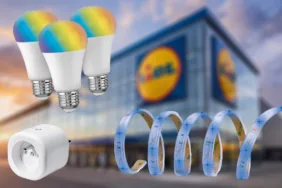 LIDL smart home produkty led pásek zásuvka žárovky