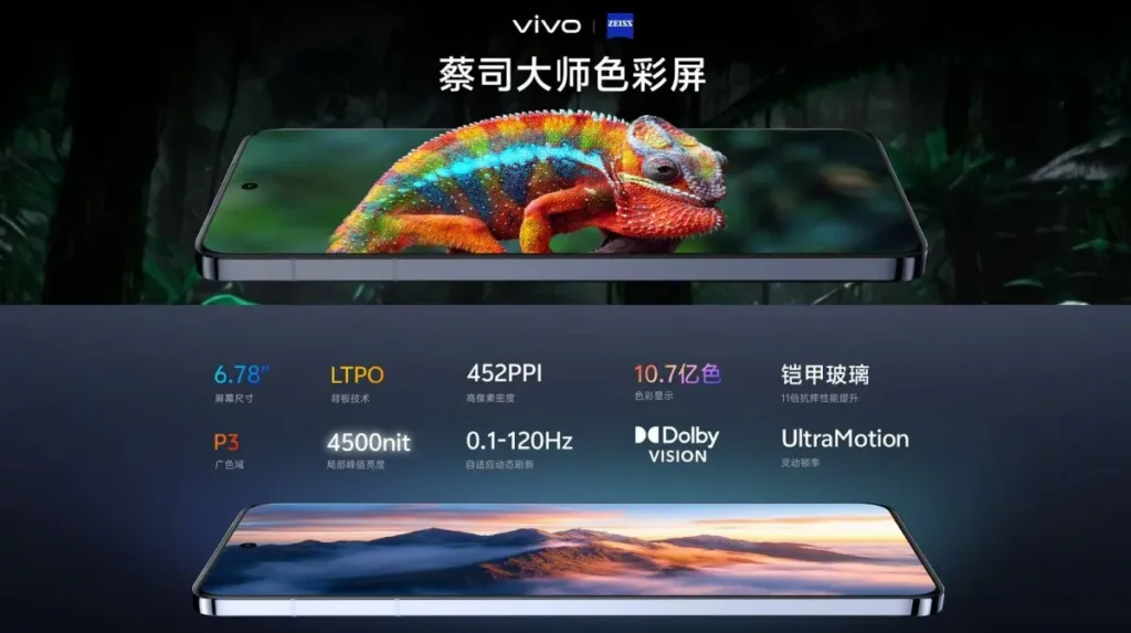 Vivo X200 Pro display