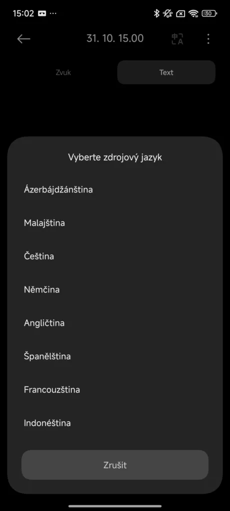 Xiaomi 14T Pro umělá inteligence volba jazyka