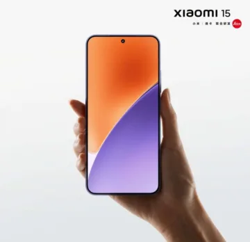 Xiaomi 15 displej