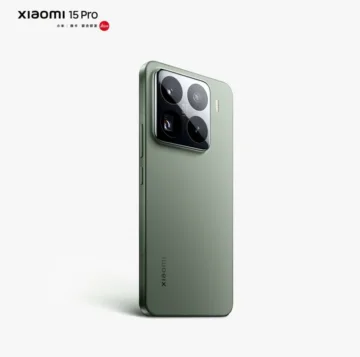 Xiaomi 15 zelená