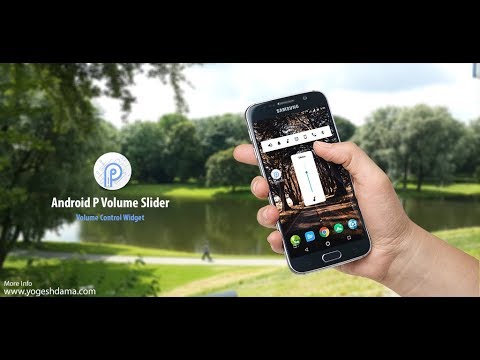 Android P Volume Slider App Demo