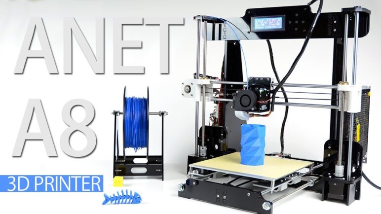 ANET A8 ASSEMBLY AND FIRST PRINTS