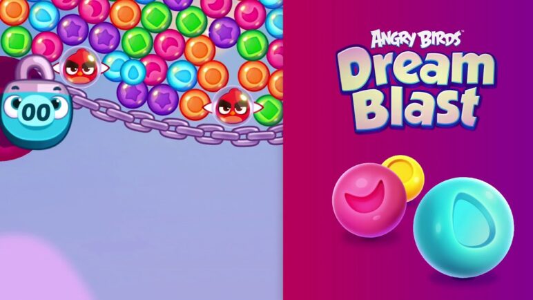 Angry Birds Dream Blast - Blast bubbles