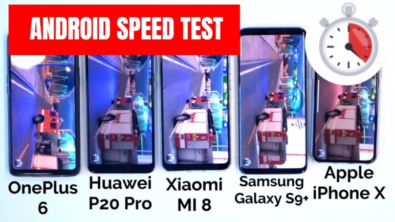 AnTuTu benchmark: OnePlus 6 vs Xiaomi Mi 8 vs iPhone X vs Samsung Galaxy S9+ vs Huawei P20 Pro