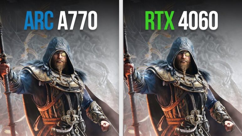 ARC A770 vs. RTX 4060 | Comparison in 11 Games (1080p)