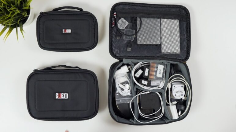 Best Travel Tech Bag 2017! - BUBM 3pcs/Set | Review