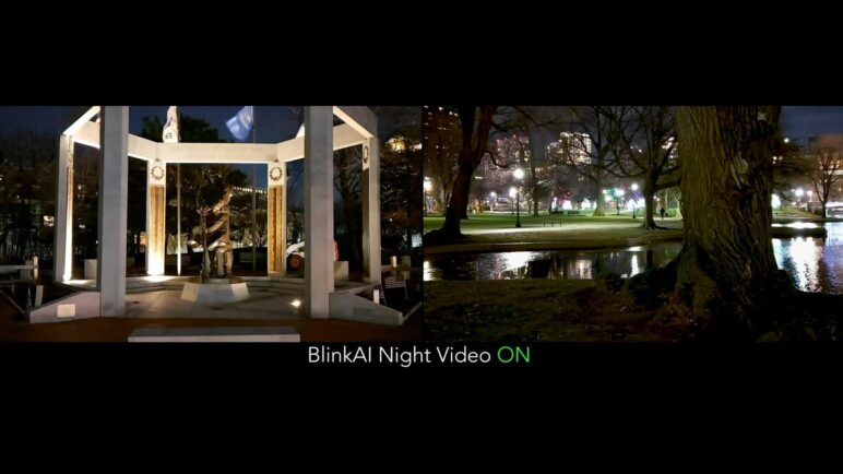 BlinkAI Night Video Demo on Xiaomi Mi 11